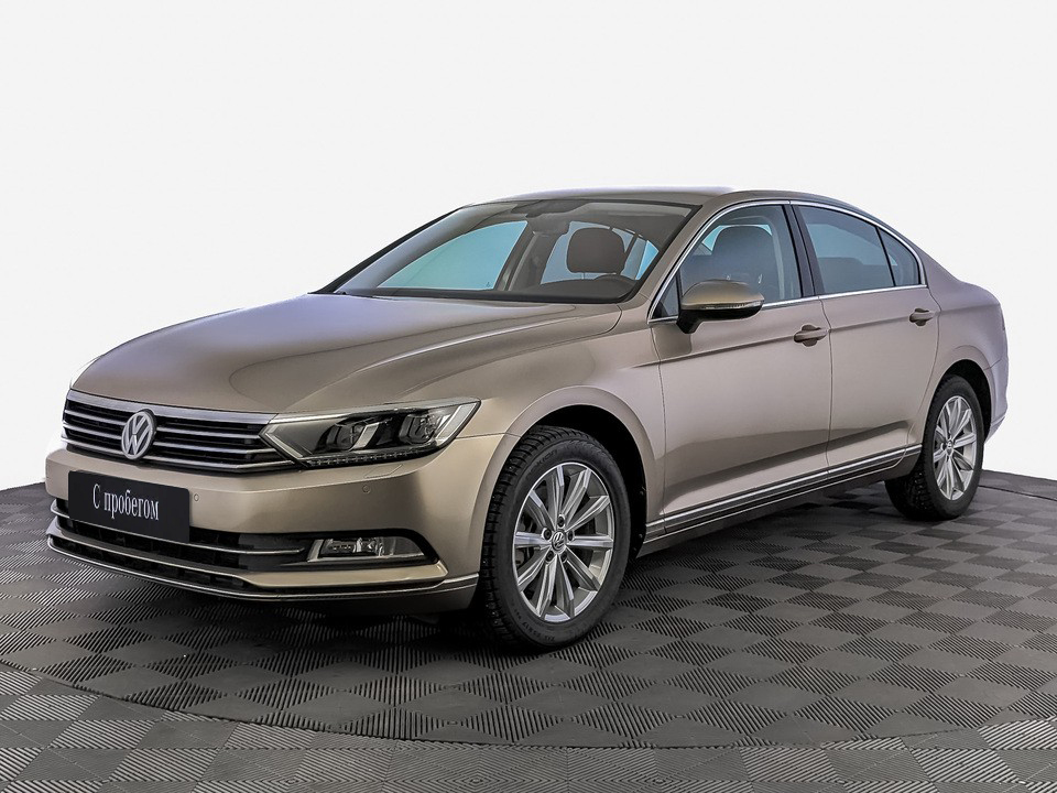 Volkswagen Passat Бежевый, 2016, 72 164 км