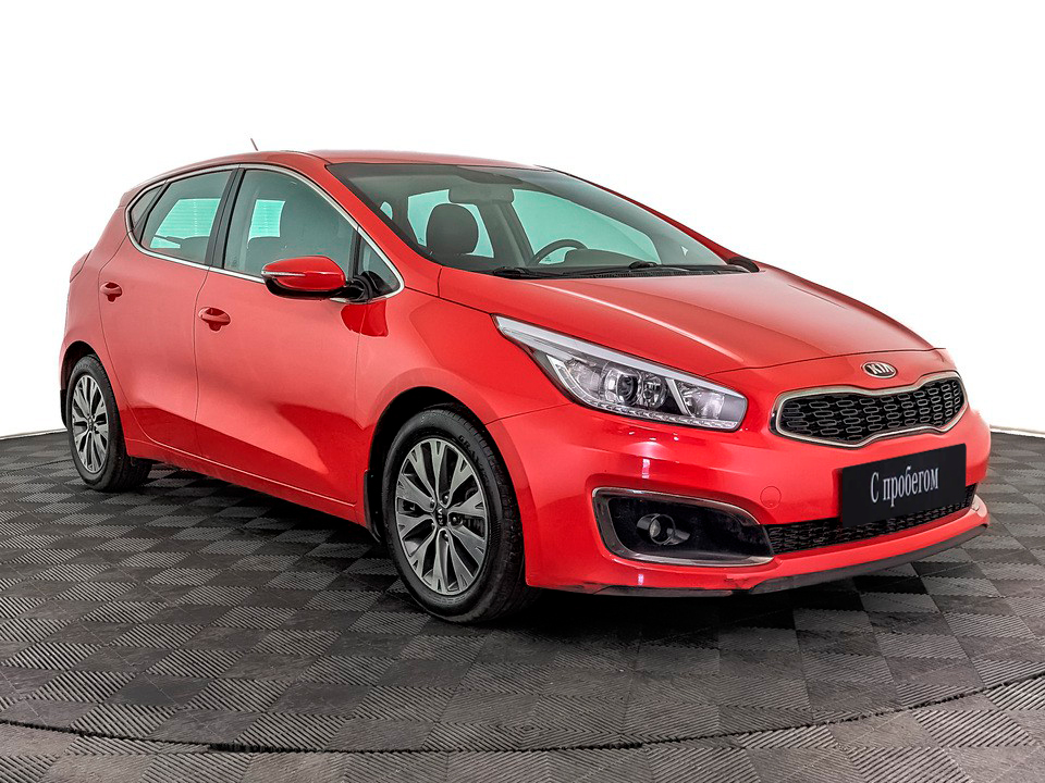 Kia Ceed Красный, 2015, 101 146 км