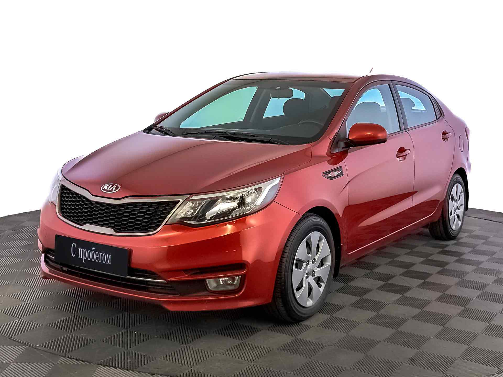 Kia Rio Белый, 2018, 68 954 км