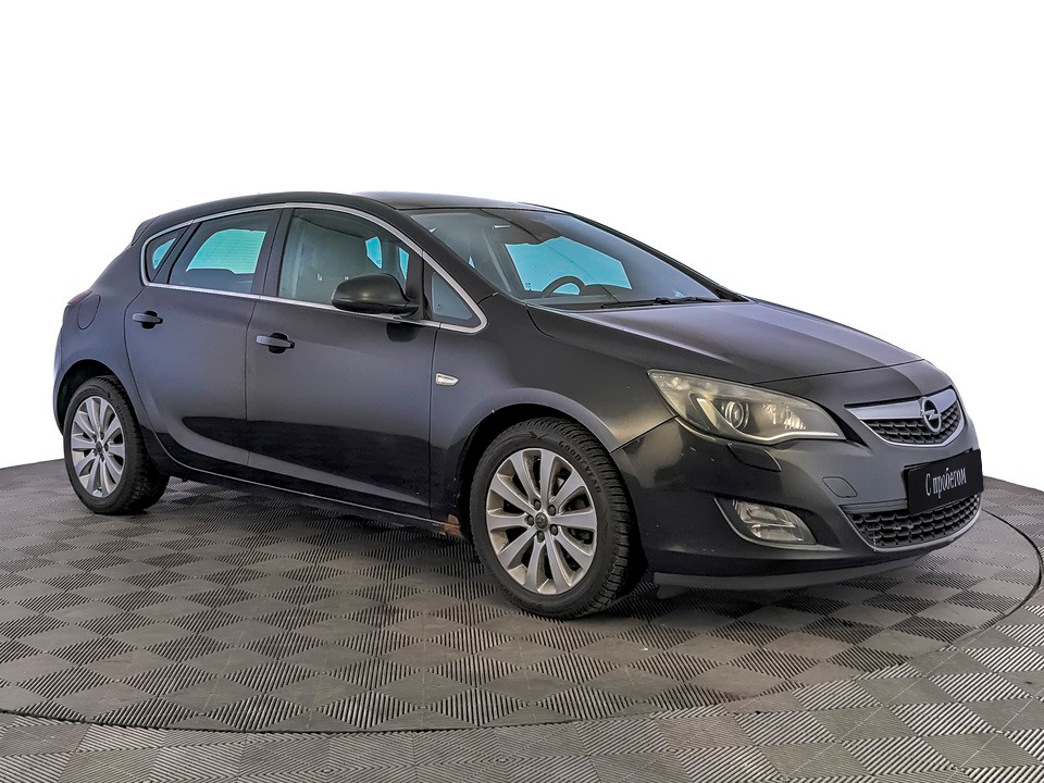 Opel Astra Черный, 2011, 146 373 км