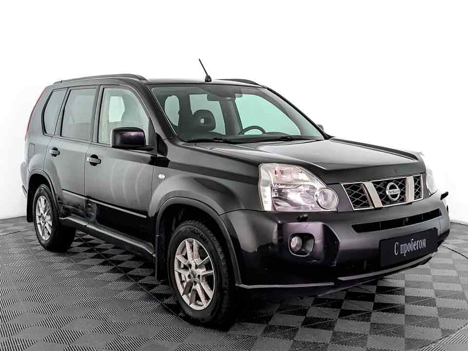 Nissan X-Trail Черный, 2008, 216 038 км