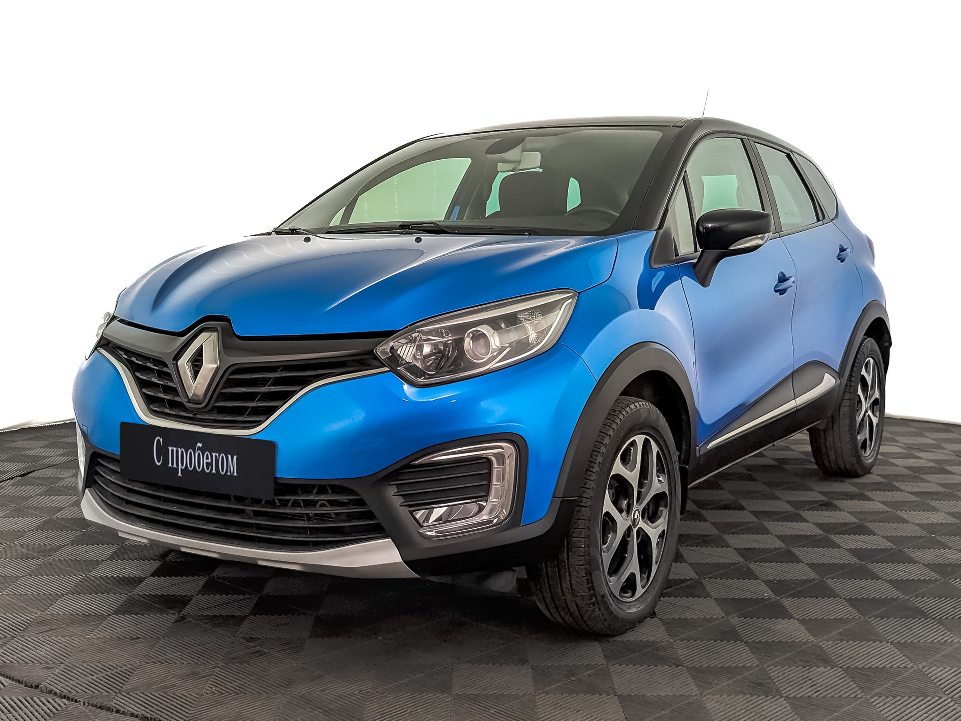 Renault Kaptur Голубой, 2018, 102 172 км