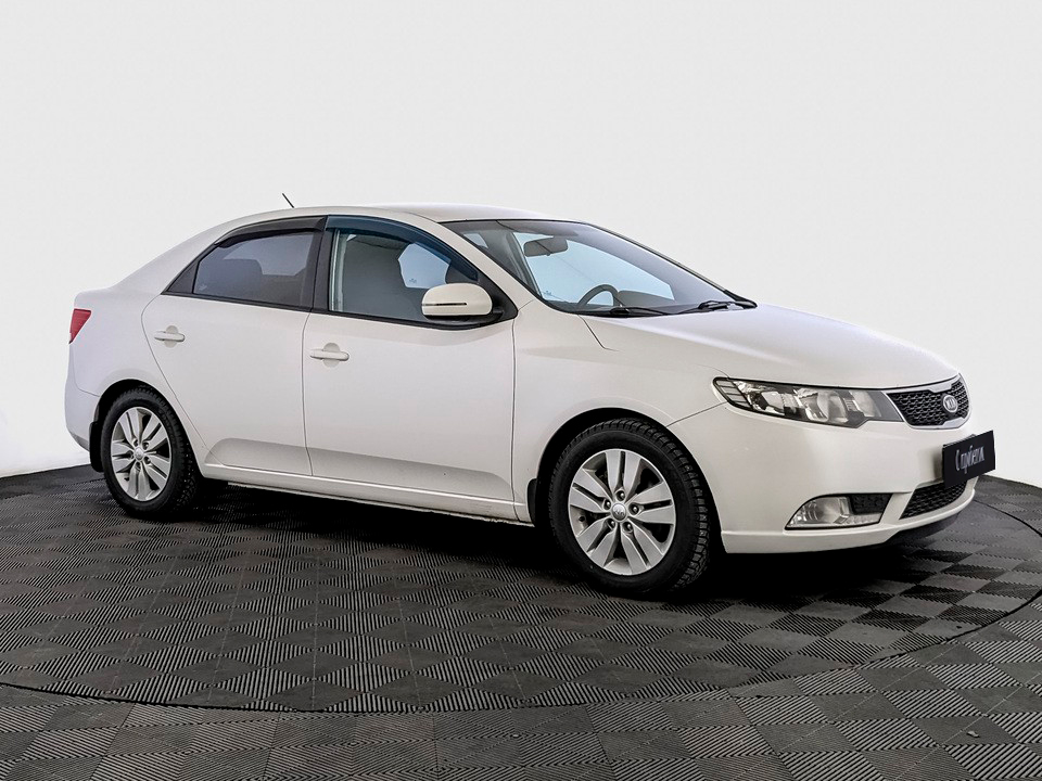 Kia Cerato Белый, 2013, 145 773 км