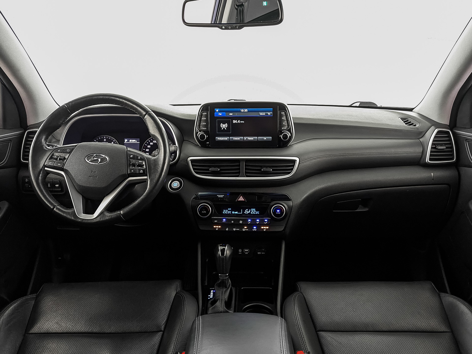 Hyundai Tucson Синий, 2019, 99 865 км