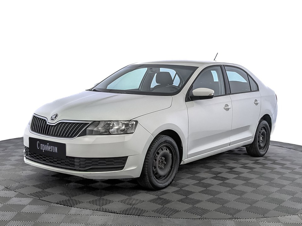 Skoda Rapid Белый, 2019, 85 056 км