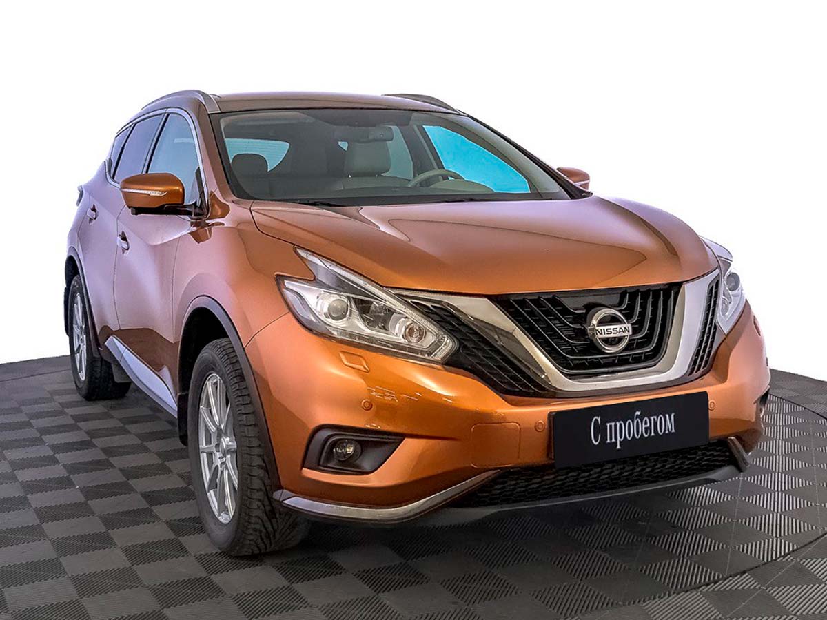 Nissan Murano Оранжевый, 2018, 68 387 км