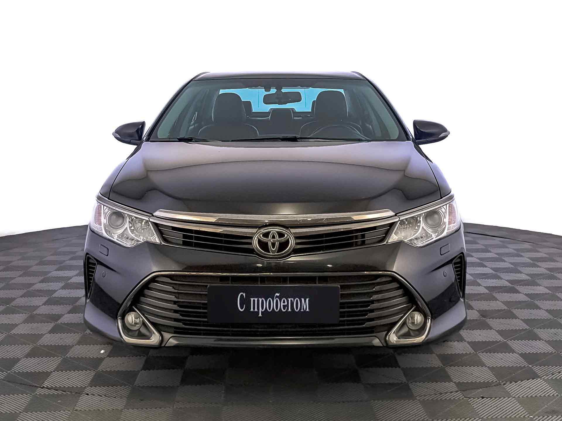 Toyota Camry Черный, 2017, 122 689 км