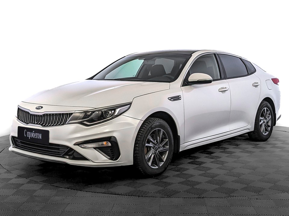 Kia Optima Белый, 2018, 83 000 км