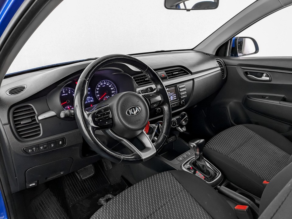 Kia Rio Синий, 2019, 154 108 км