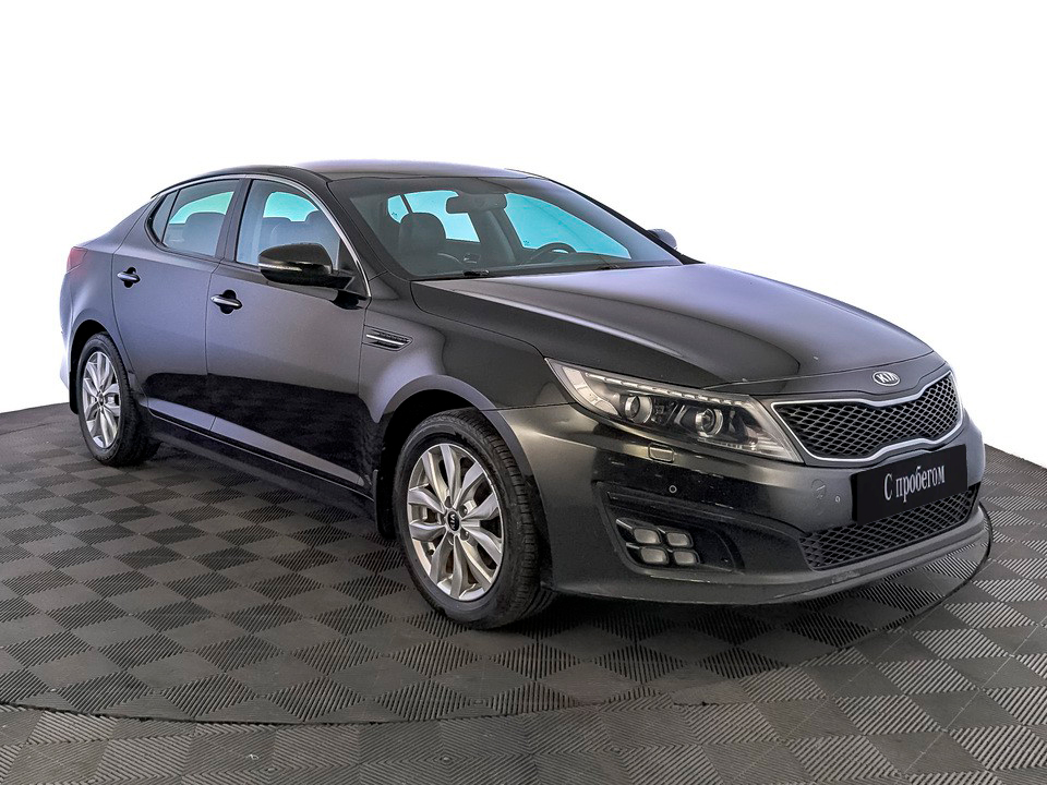 Kia Optima Черный, 2014, 175 113 км