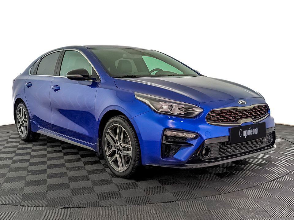 Kia Cerato Синий, 2021, 56 292 км