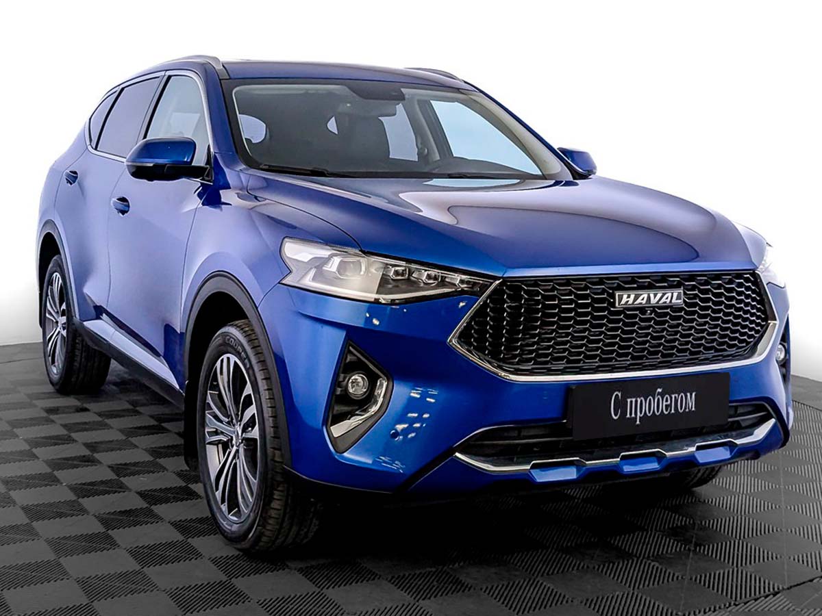 Haval F7 Синий, 2020, 39 020 км