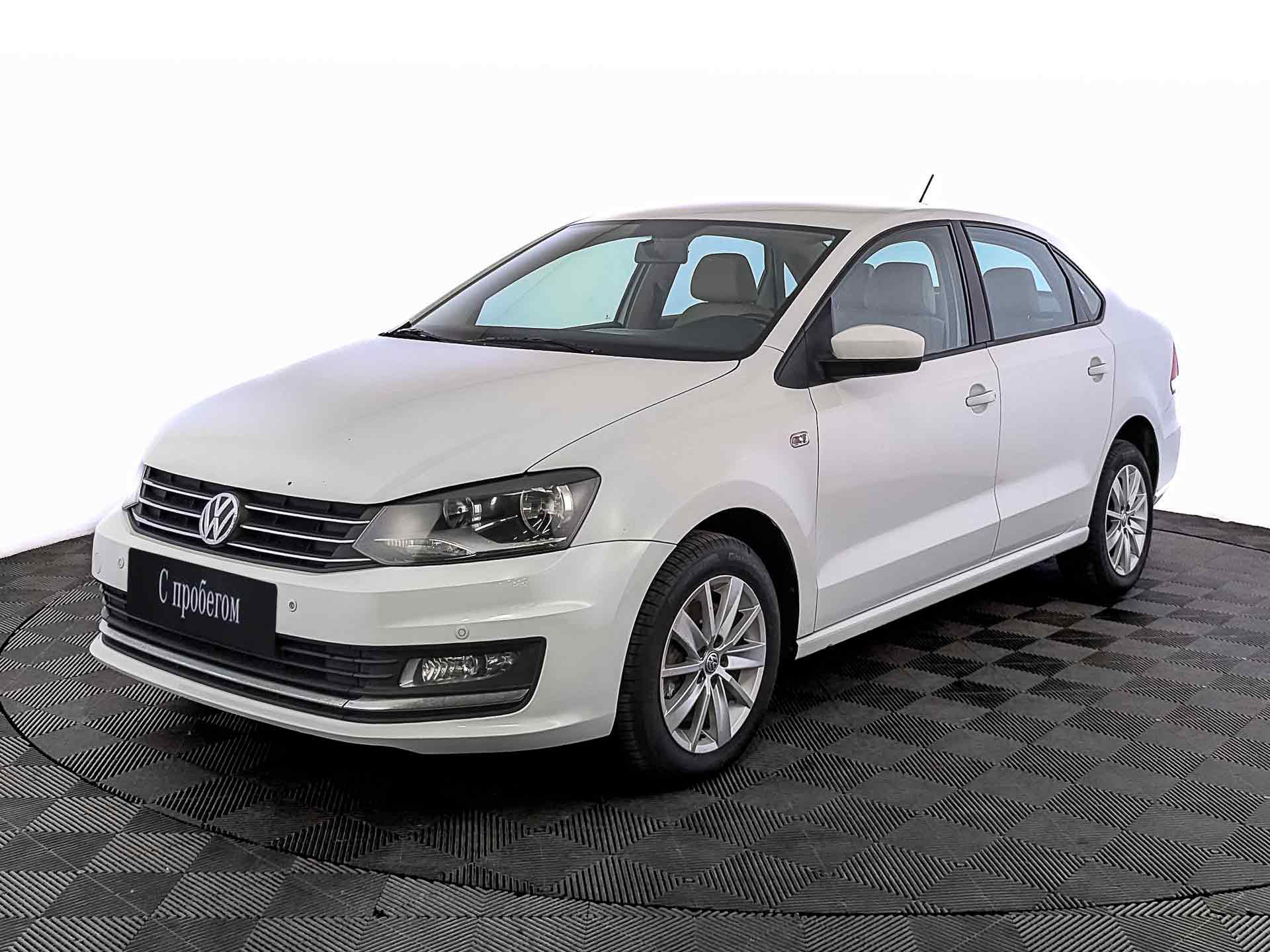 Volkswagen Polo Белый, 2016, 118 356 км