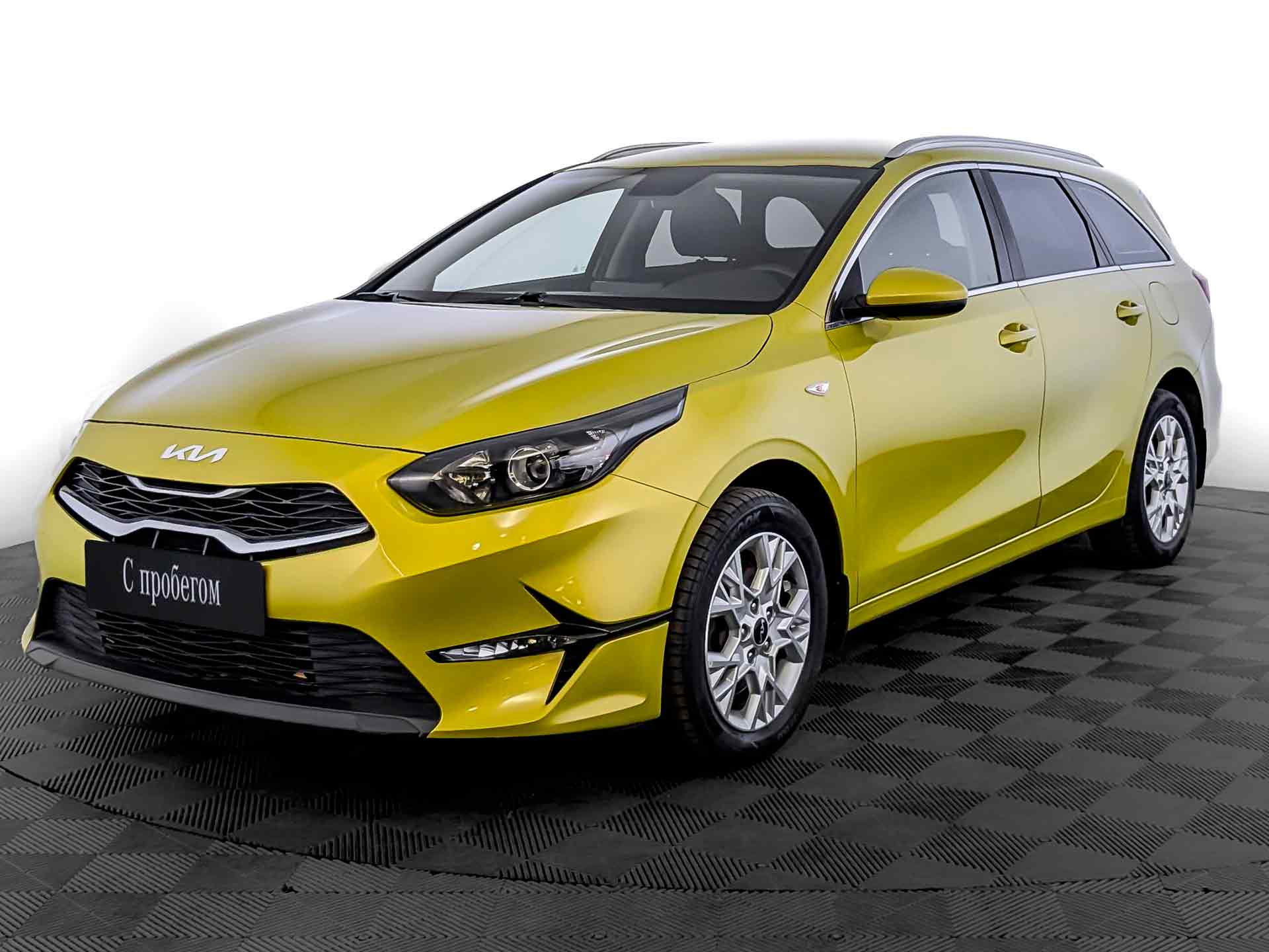 Kia Ceed Желтый, 2022, 76 791 км