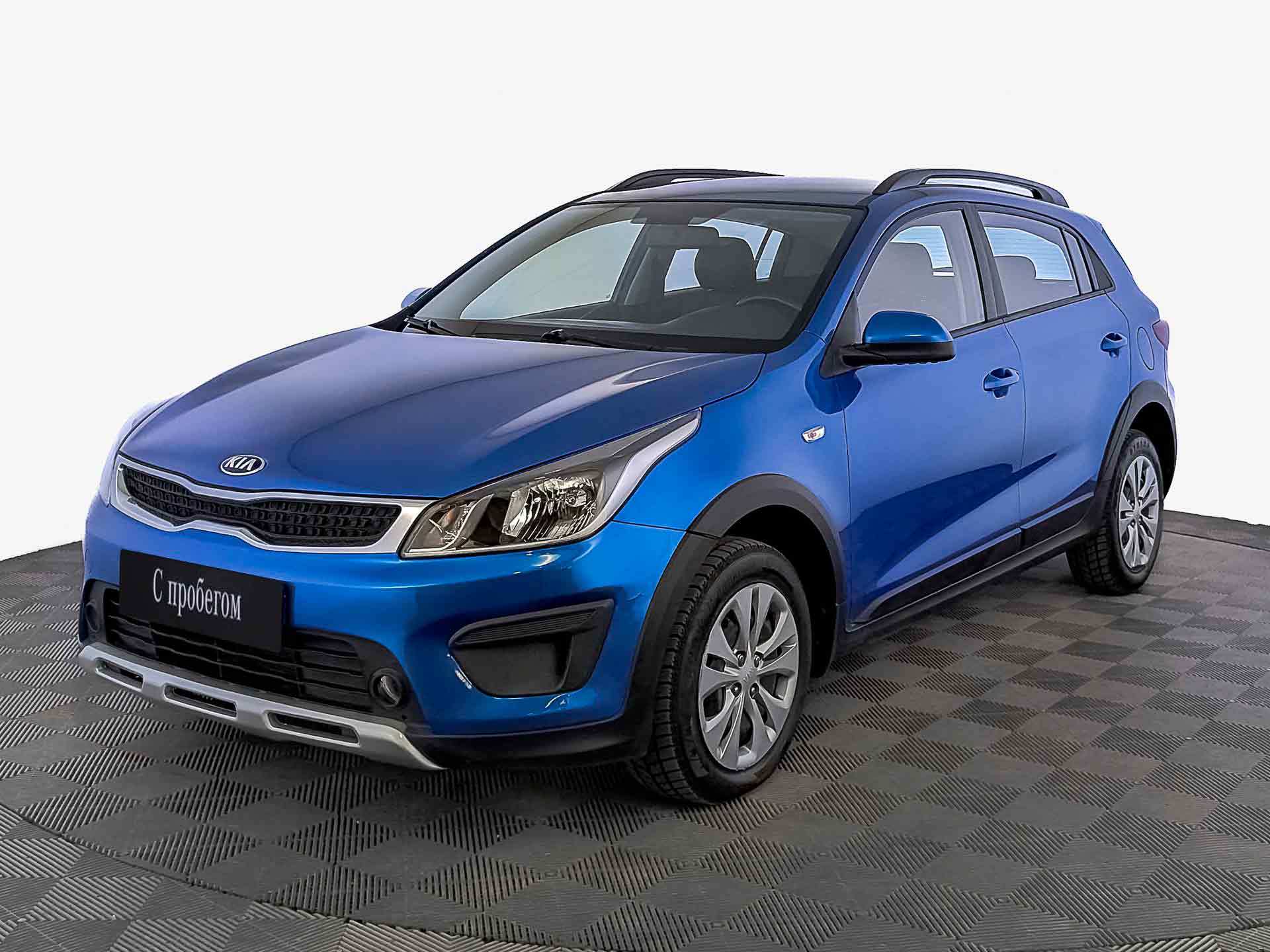 Kia Rio Синий, 2019, 172 800 км