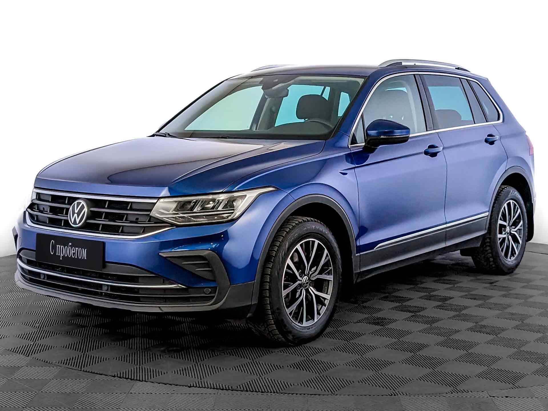 Volkswagen Tiguan Синий, 2020, 77 320 км