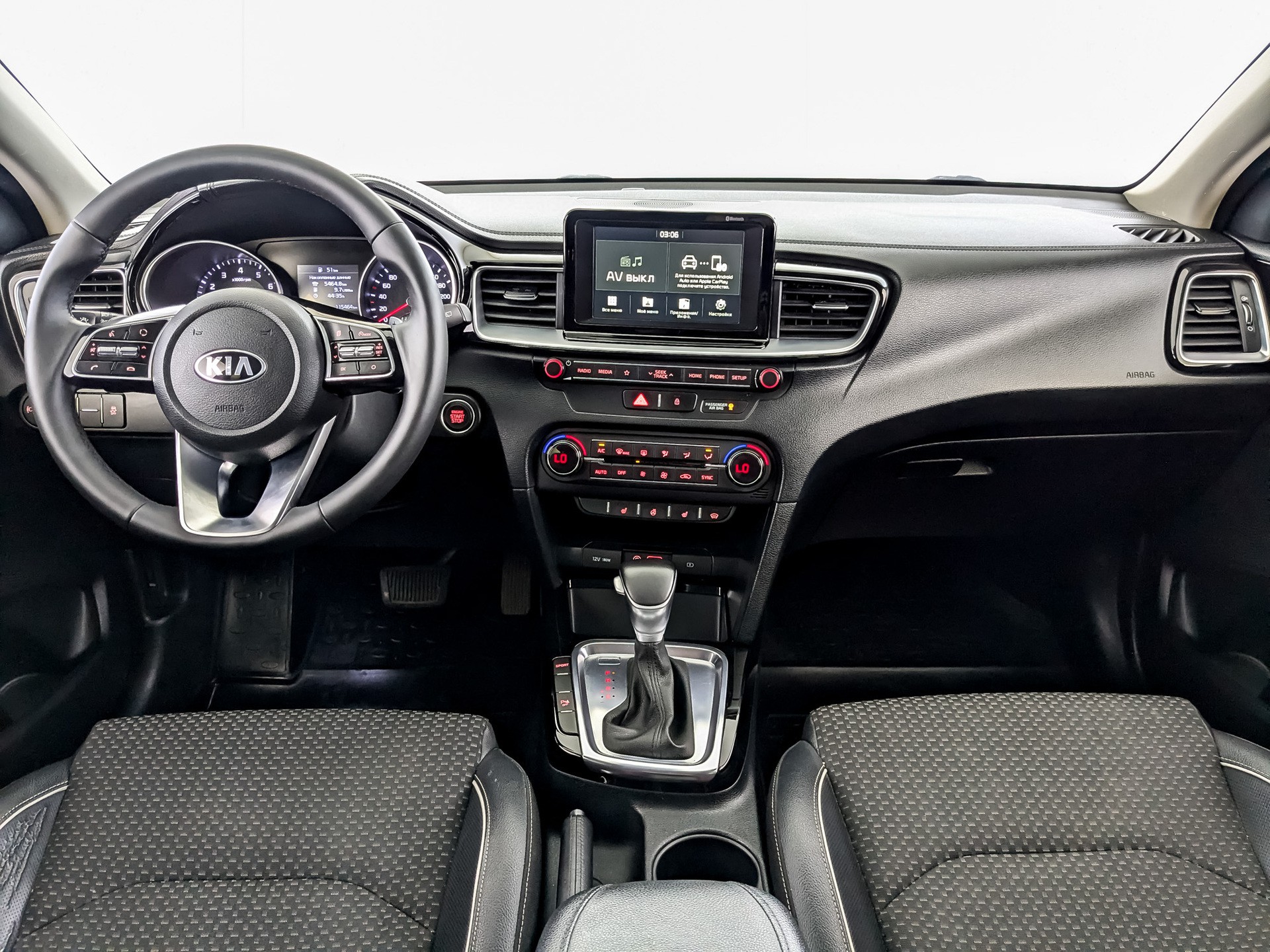 Kia Ceed Черный, 2019, 115 452 км