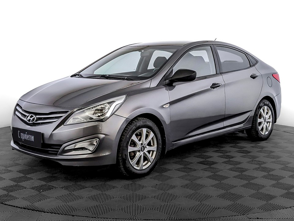 Hyundai Solaris Серый, 2014, 92 093 км