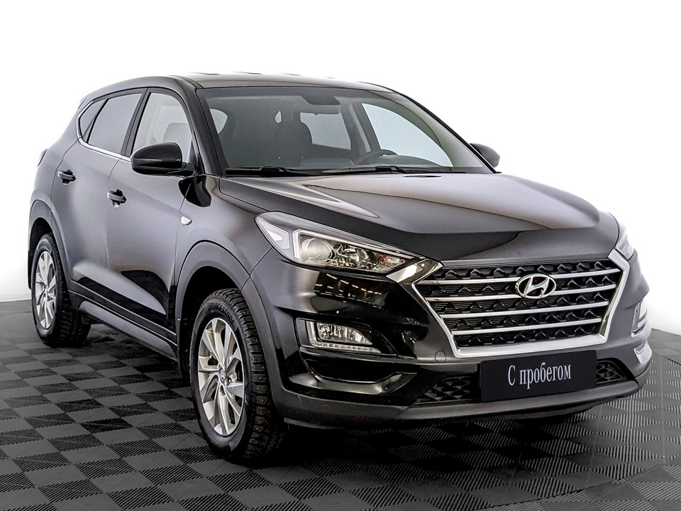 Hyundai Tucson Черный, 2020, 46 321 км