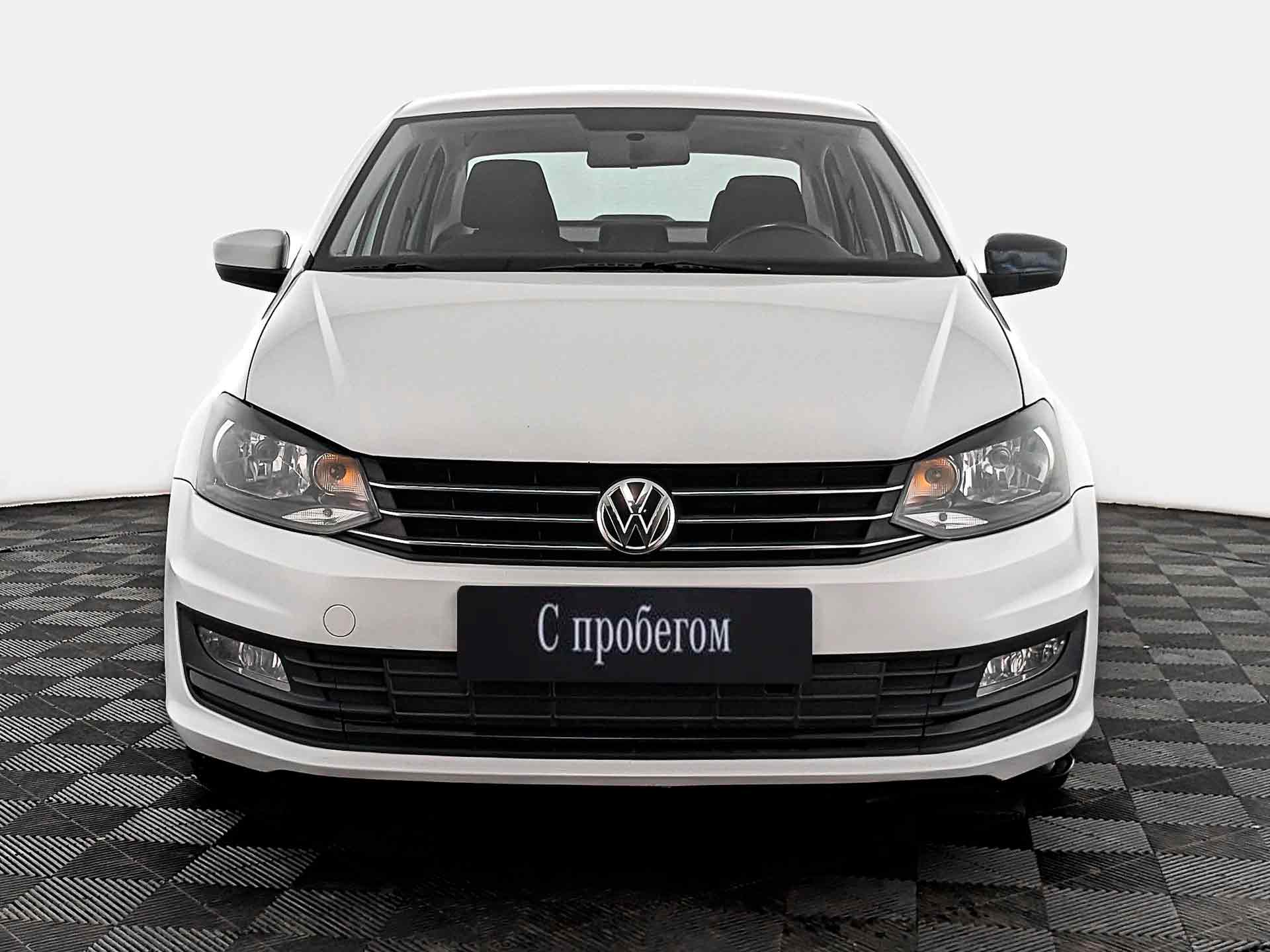 Volkswagen Polo Белый, 2018, 100 289 км