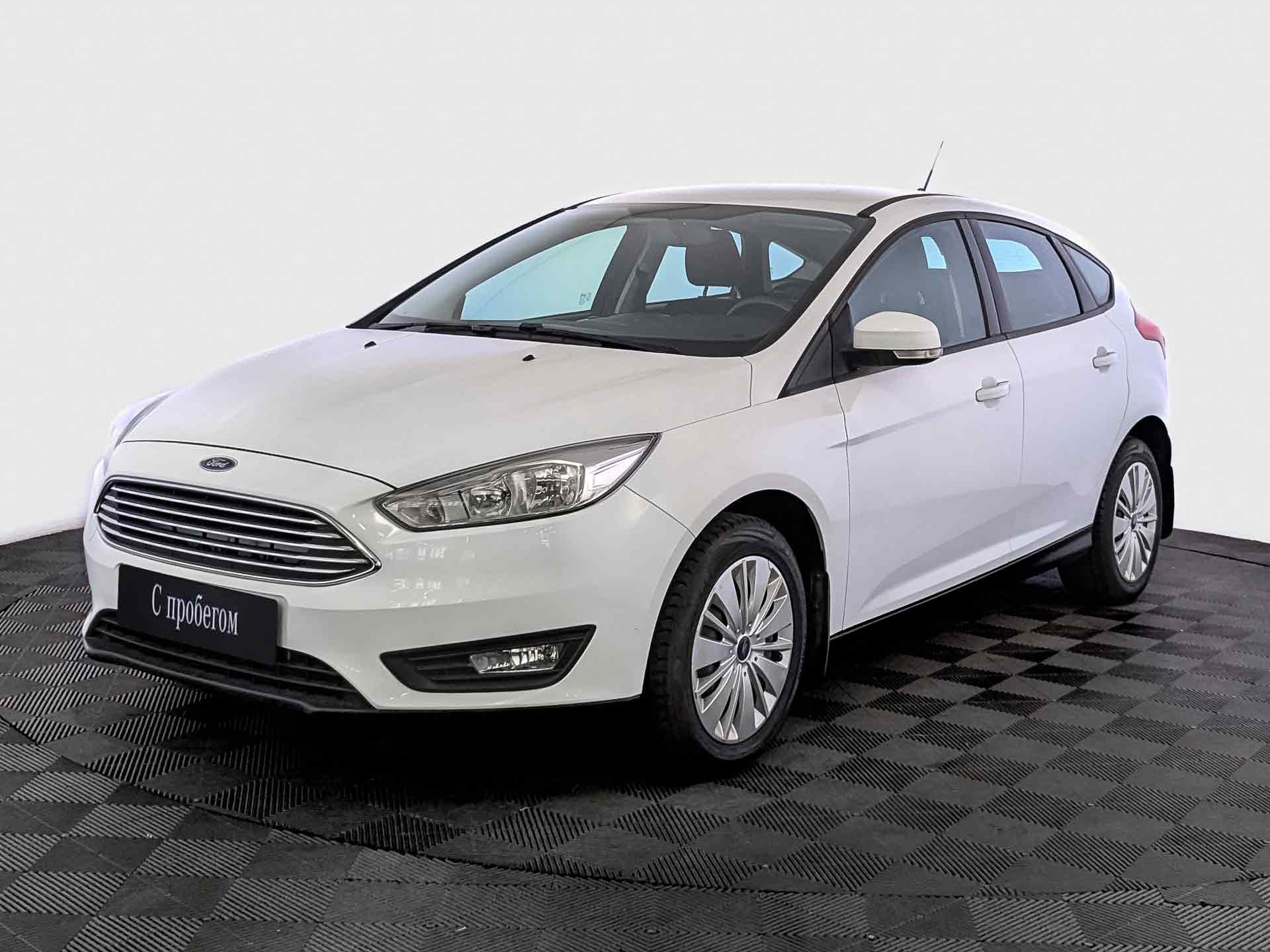 Ford Focus белый, 2018, 58 383 км