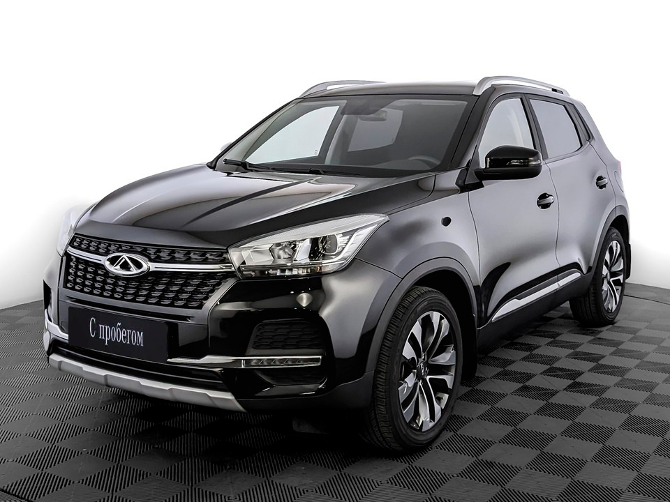 Chery Tiggo 4 Черный, 2021, 55 017 км