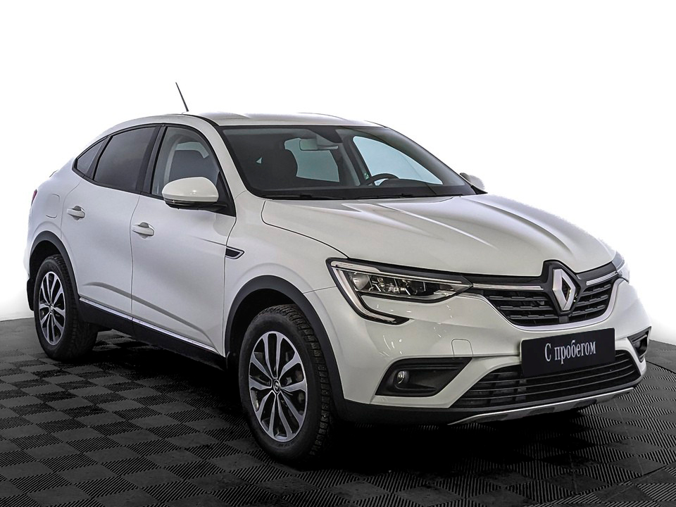 Renault Arkana Белый, 2019, 52 800 км