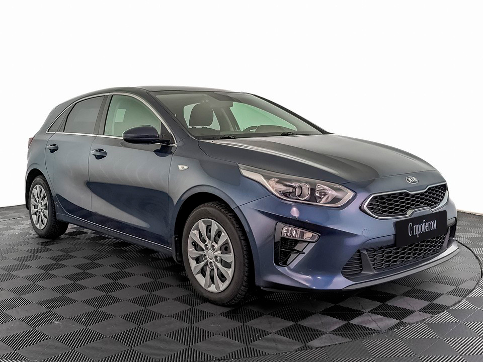 Kia Ceed Синий, 2017, 82 438 км