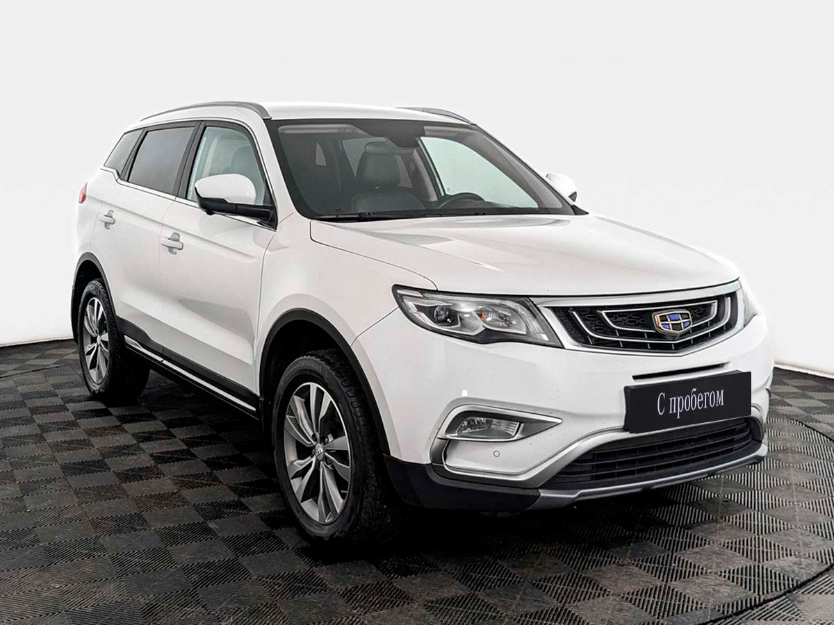 Geely Atlas Белый, 2021, 118 900 км