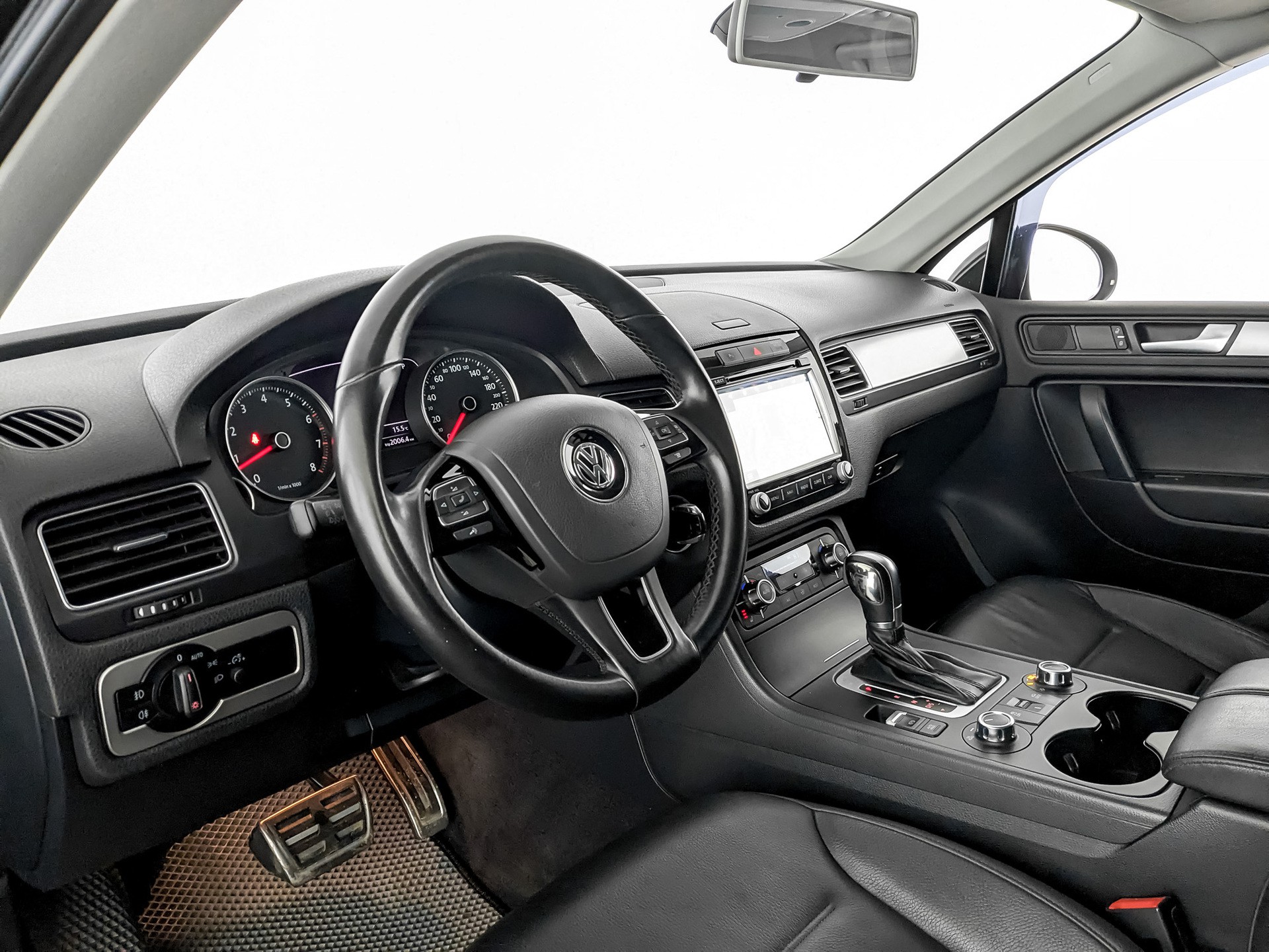 Volkswagen Touareg Черный, 2013, 167 466 км