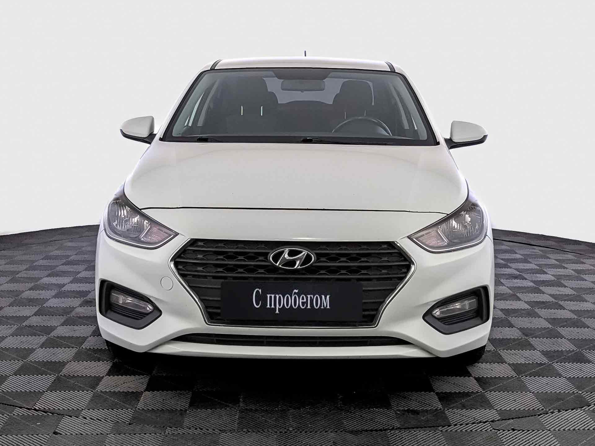 Hyundai Solaris Белый, 2018, 96 449 км