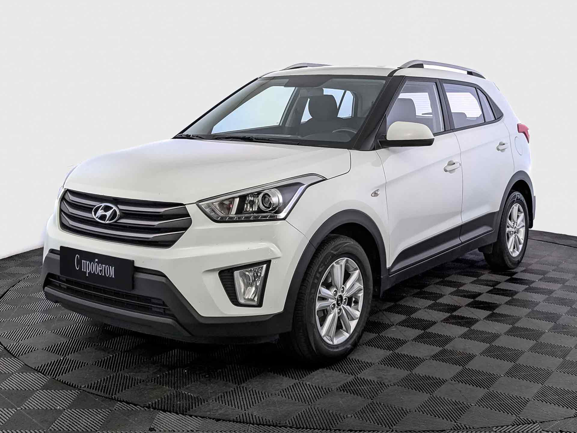 Hyundai Creta Белый, 2019, 100 982 км