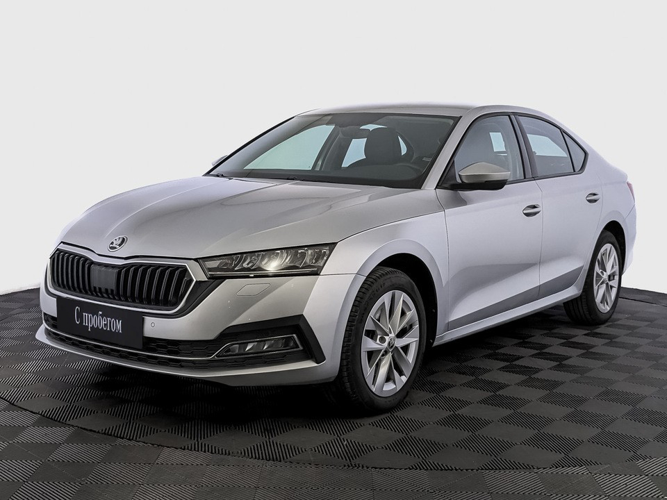 Skoda Octavia Серебряный, 2021, 50 709 км