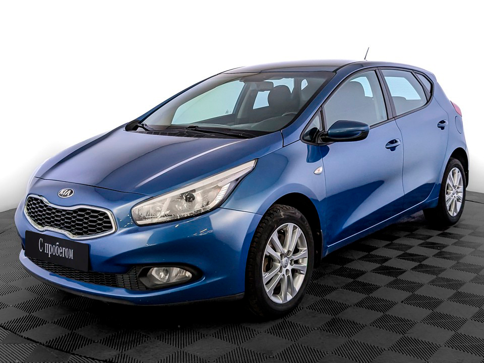 Kia Ceed Синий, 2013, 106 402 км