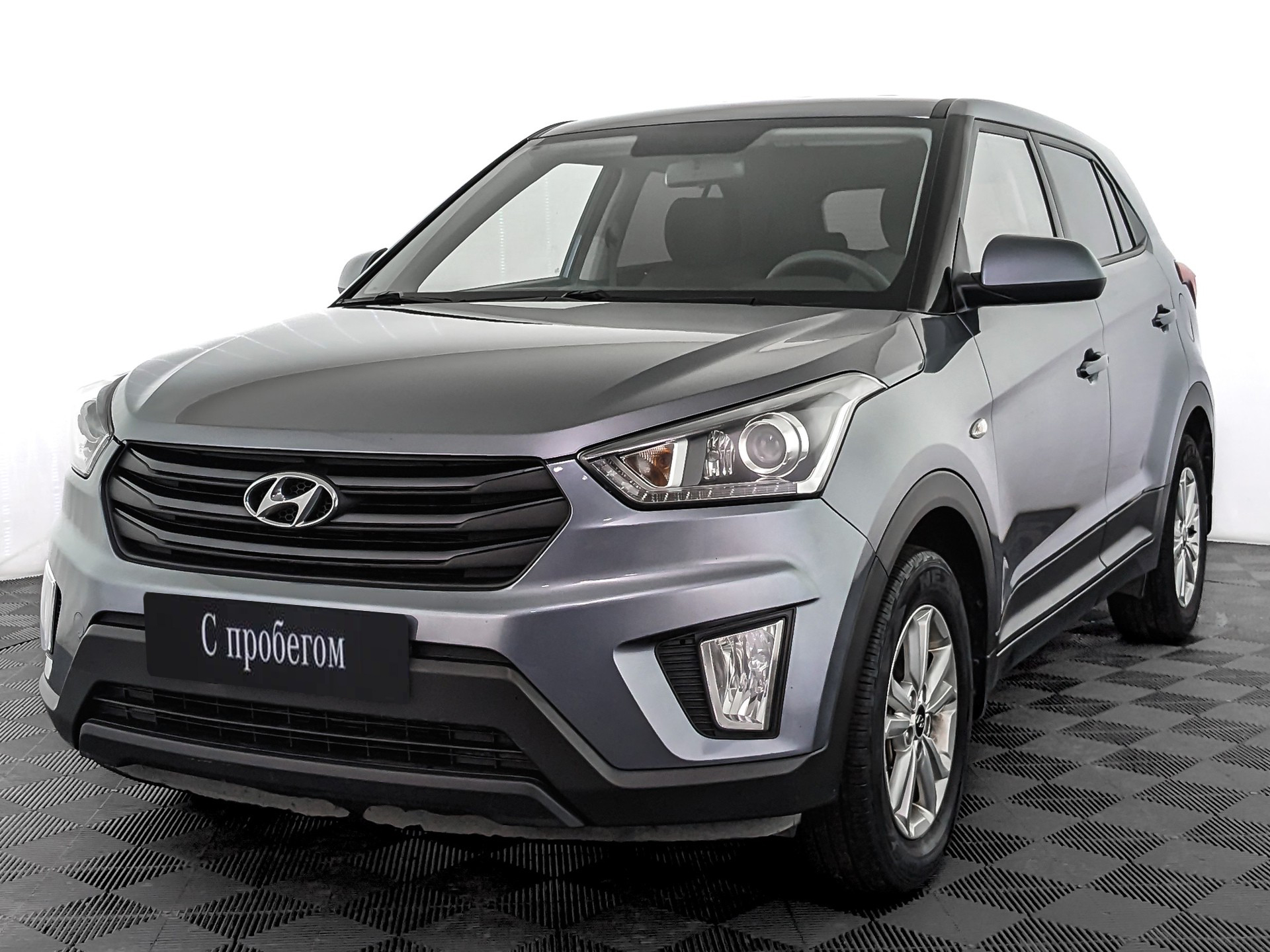 Hyundai Creta Серый, 2020, 83 852 км