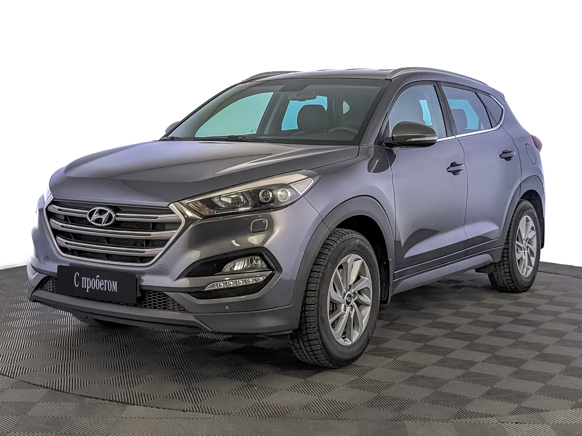 Hyundai Tucson Серый, 2018, 124 335 км