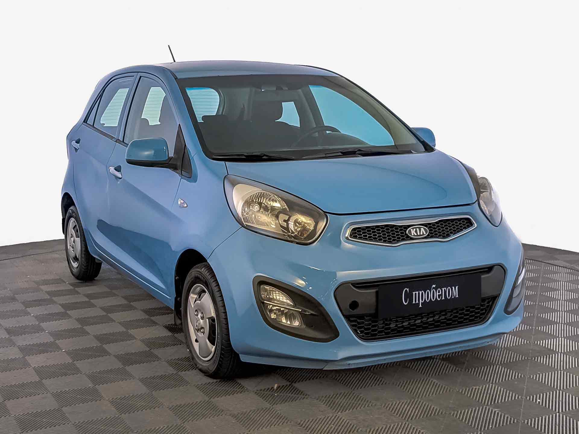 Kia Picanto Голубой, 2011, 94 400 км