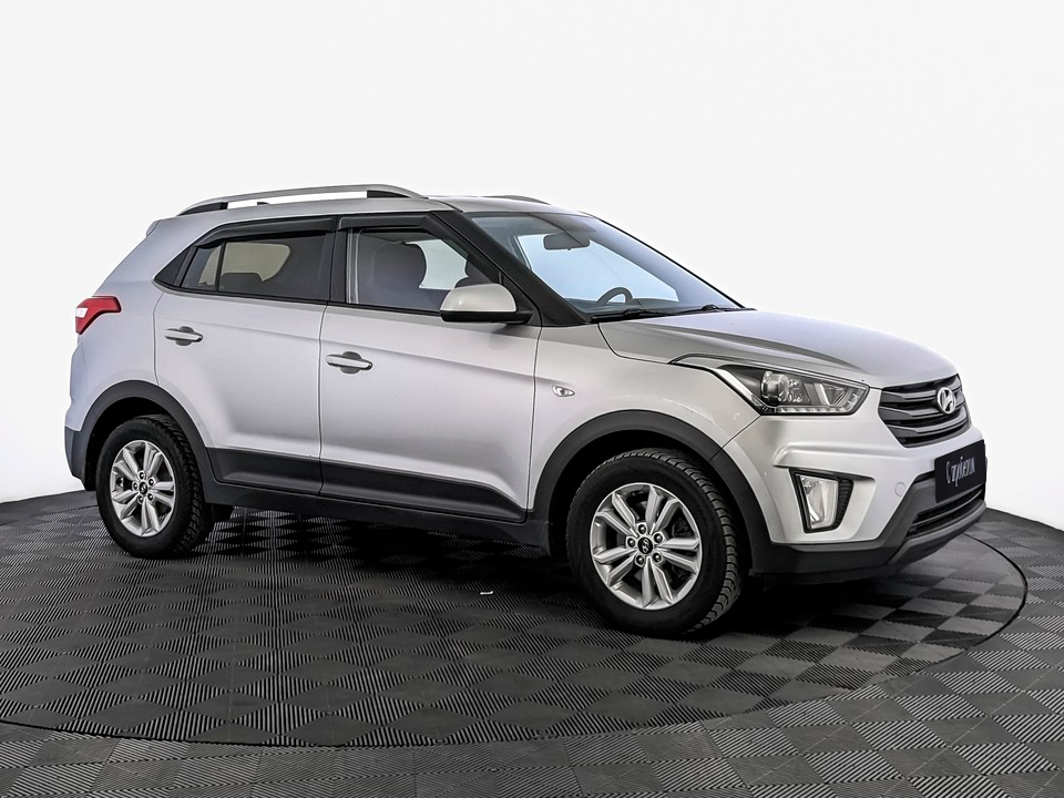 Hyundai Creta Серебристый, 2017, 146 064 км