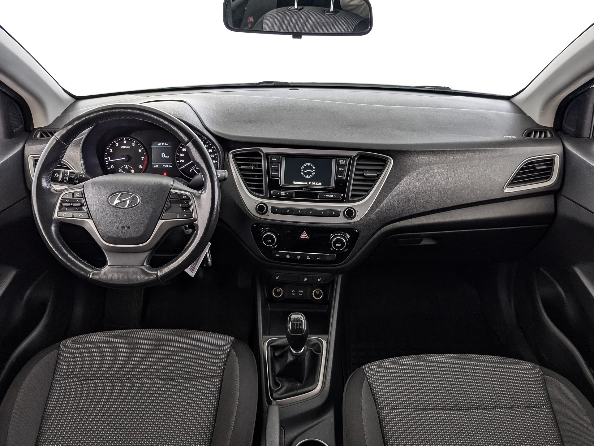 Hyundai Solaris Белый, 2018, 96 449 км