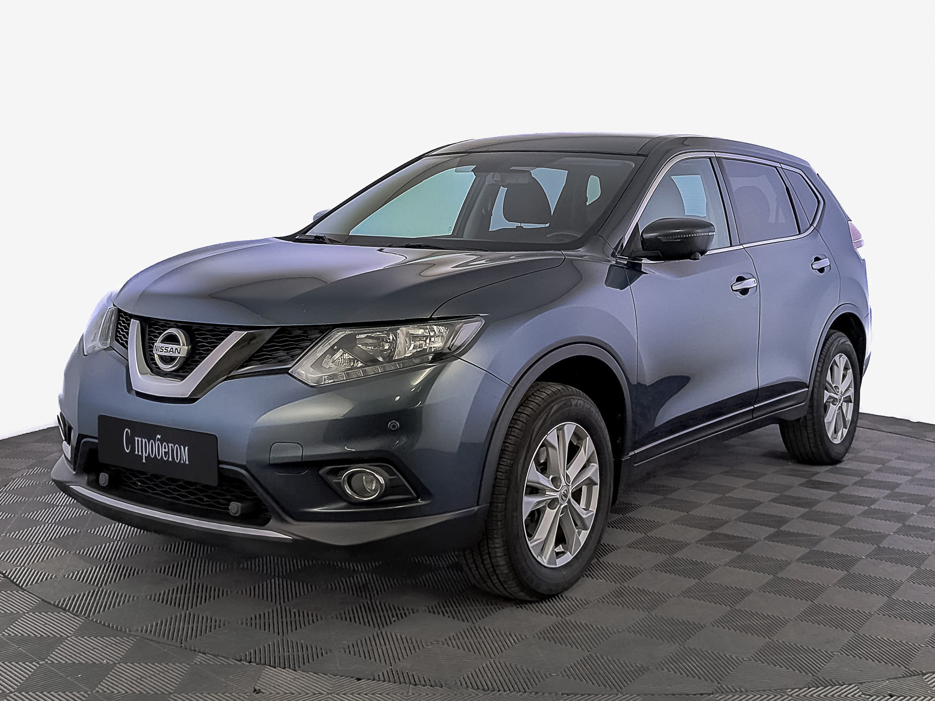 Nissan X-Trail темно-синий, 2018, 141 841 км