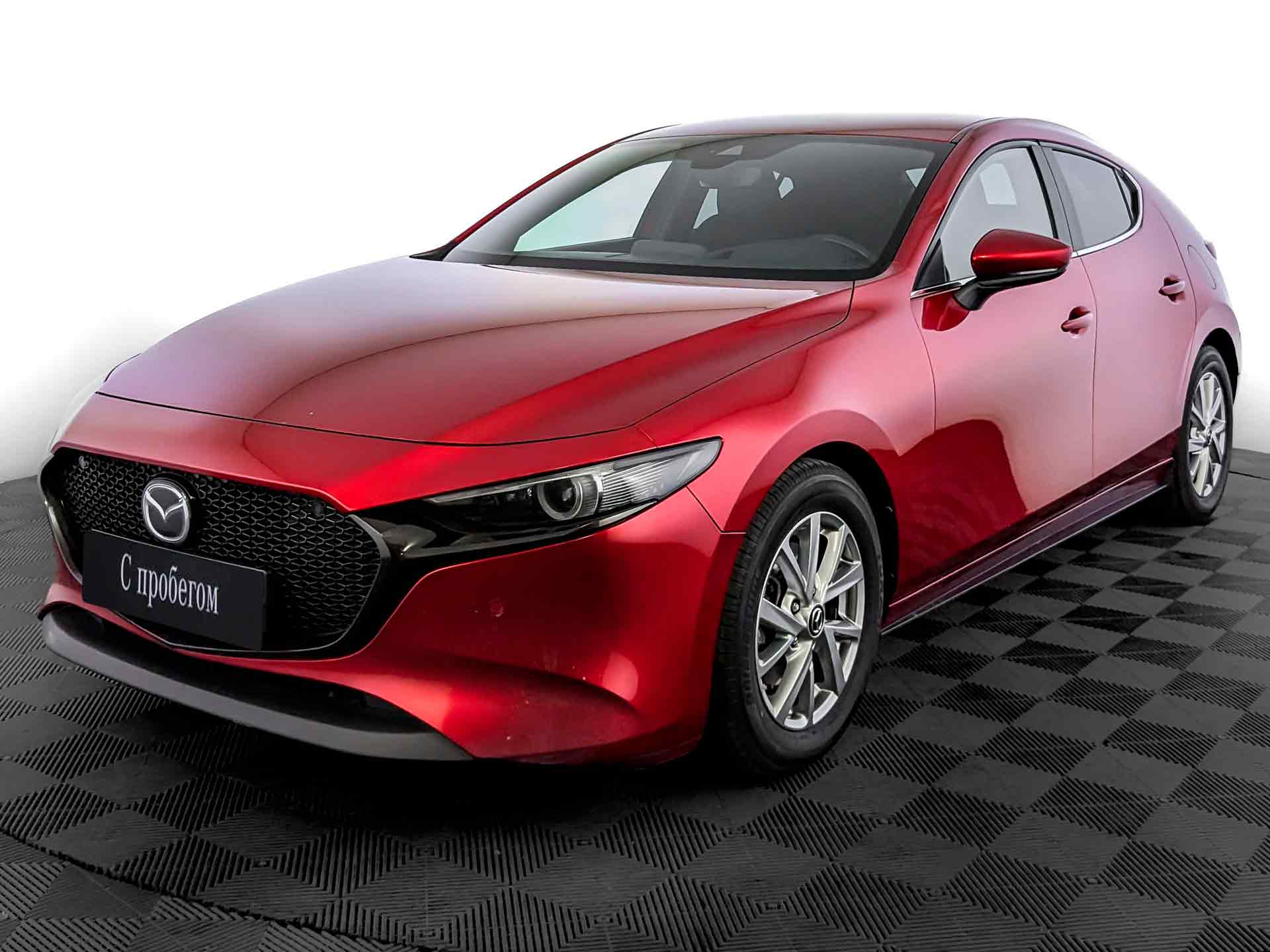 Mazda 3 красный, 2019, 61 276 км