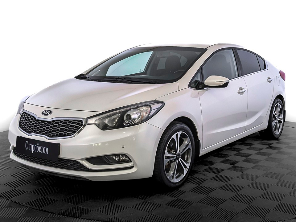 Kia Cerato Белый, 2016, 95 688 км