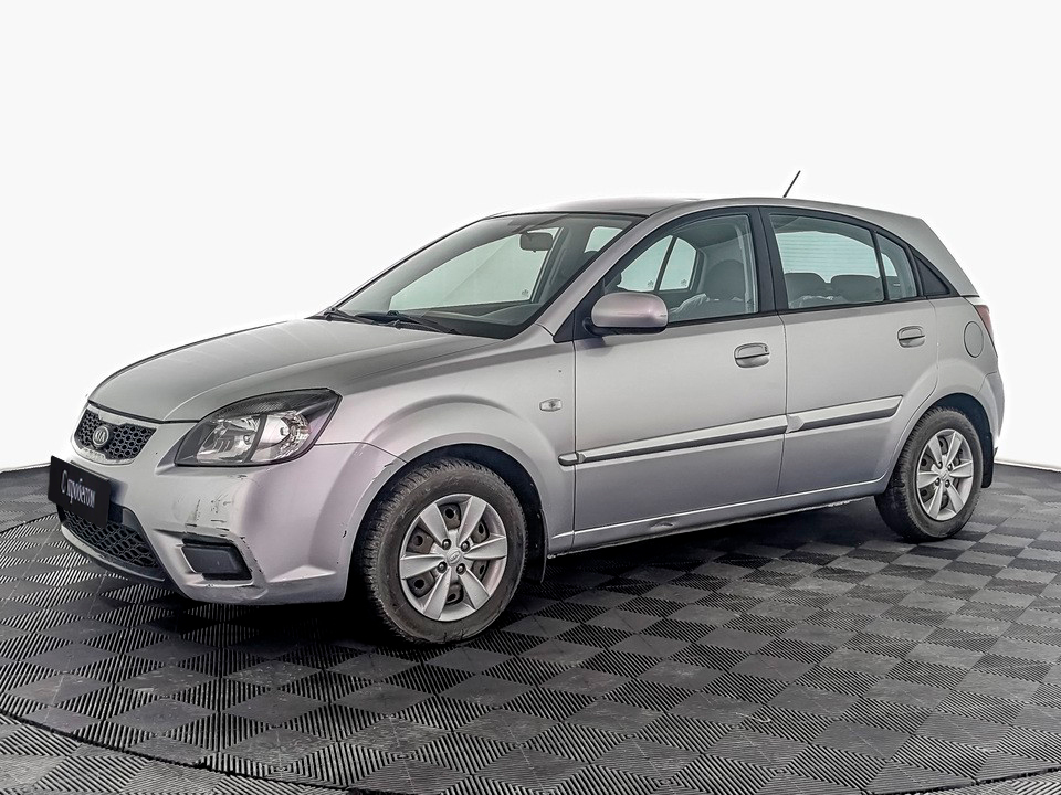 Kia Rio Серый, 2010, 105 227 км