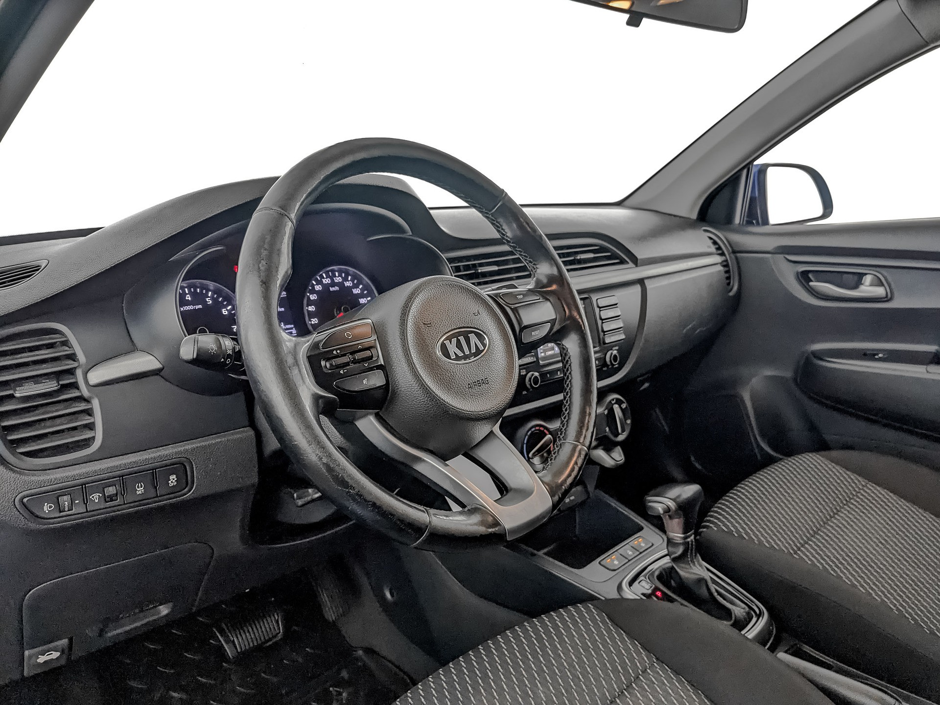 Kia Rio Синий, 2019, 184 808 км