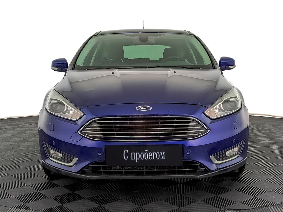 Ford Focus синий, 2017, 122 234 км