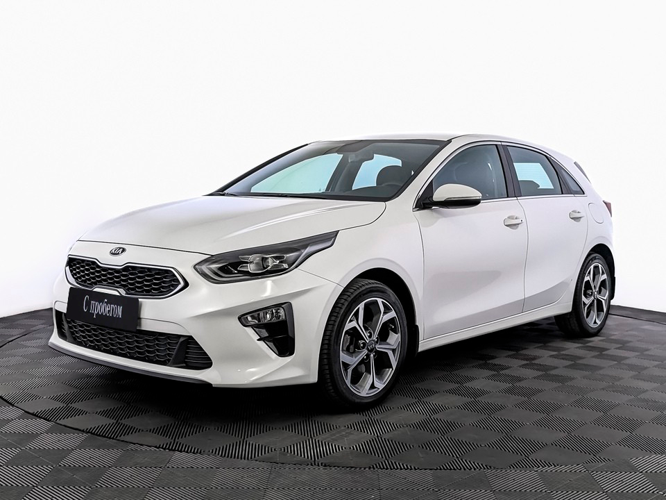 Kia Ceed Белый, 2021, 55 821 км