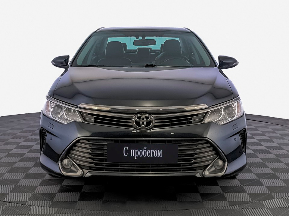 Toyota Camry Черный, 2015, 89 826 км