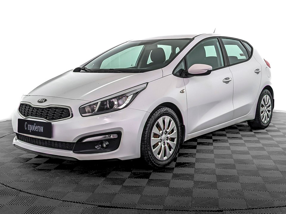 Kia Ceed Белый, 2016, 144 753 км