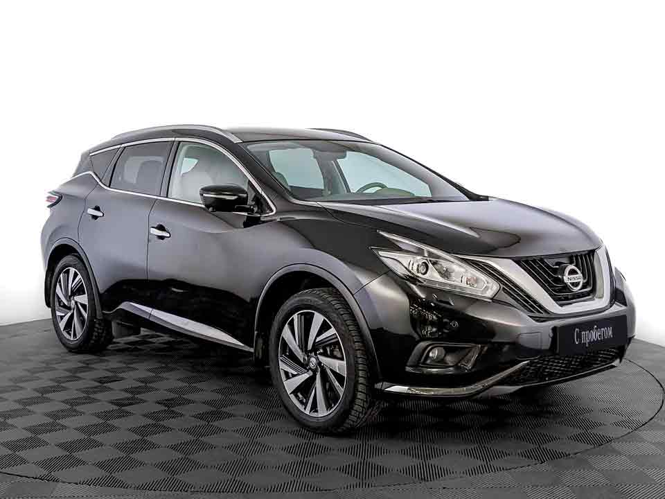 Nissan Murano Черный, 2017, 107 149 км