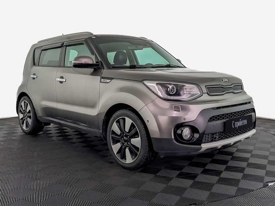 Kia Soul Серый, 2018, 108 223 км